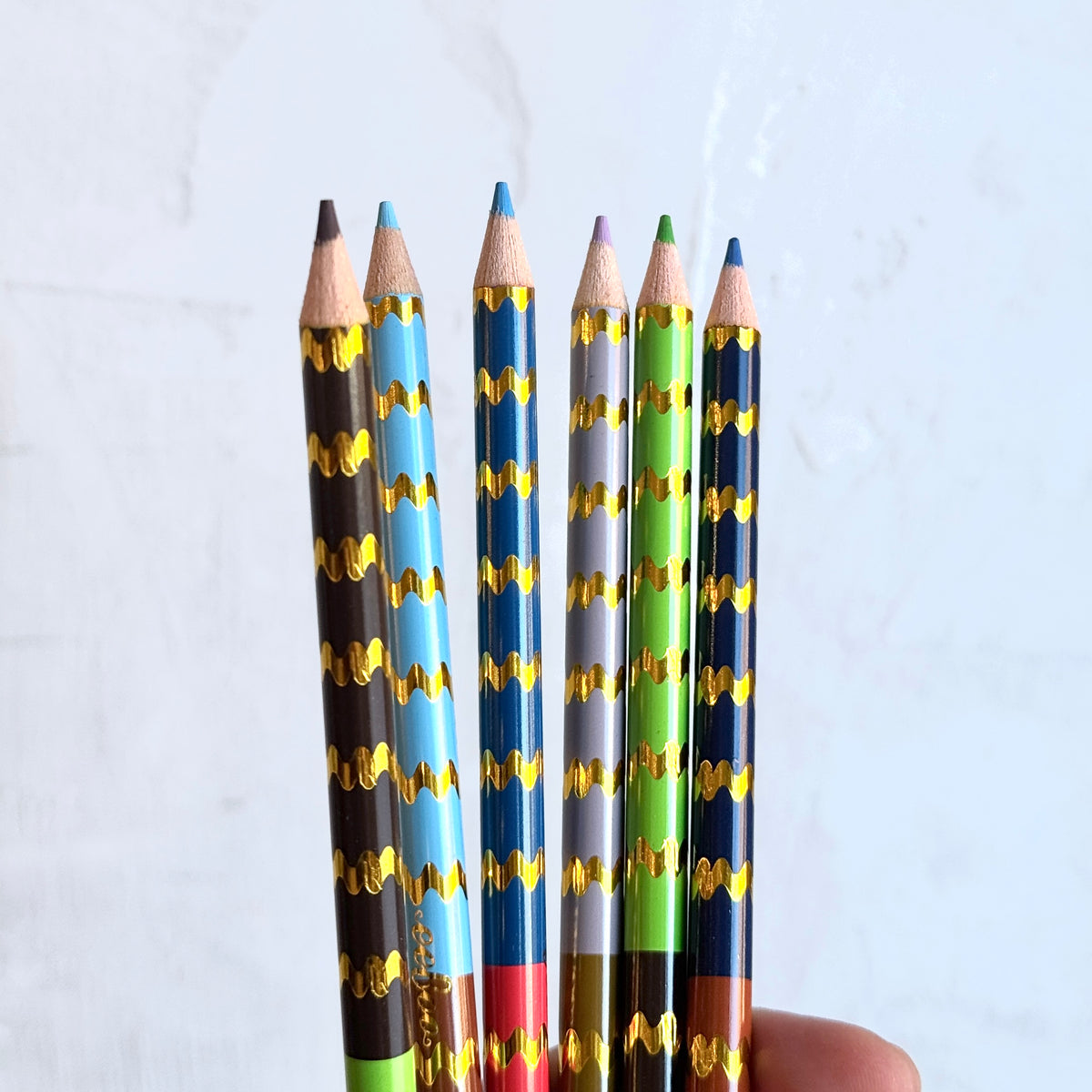 Fawn & Sun 12 Double Sided Color Pencils