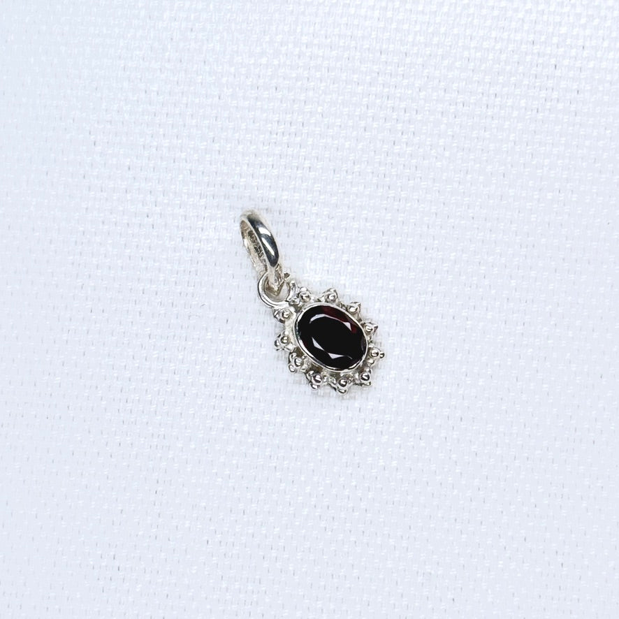 Silver Gem Pendant #5