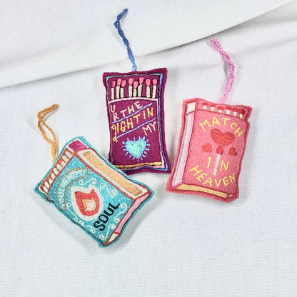 Felt Matchbox Ornament