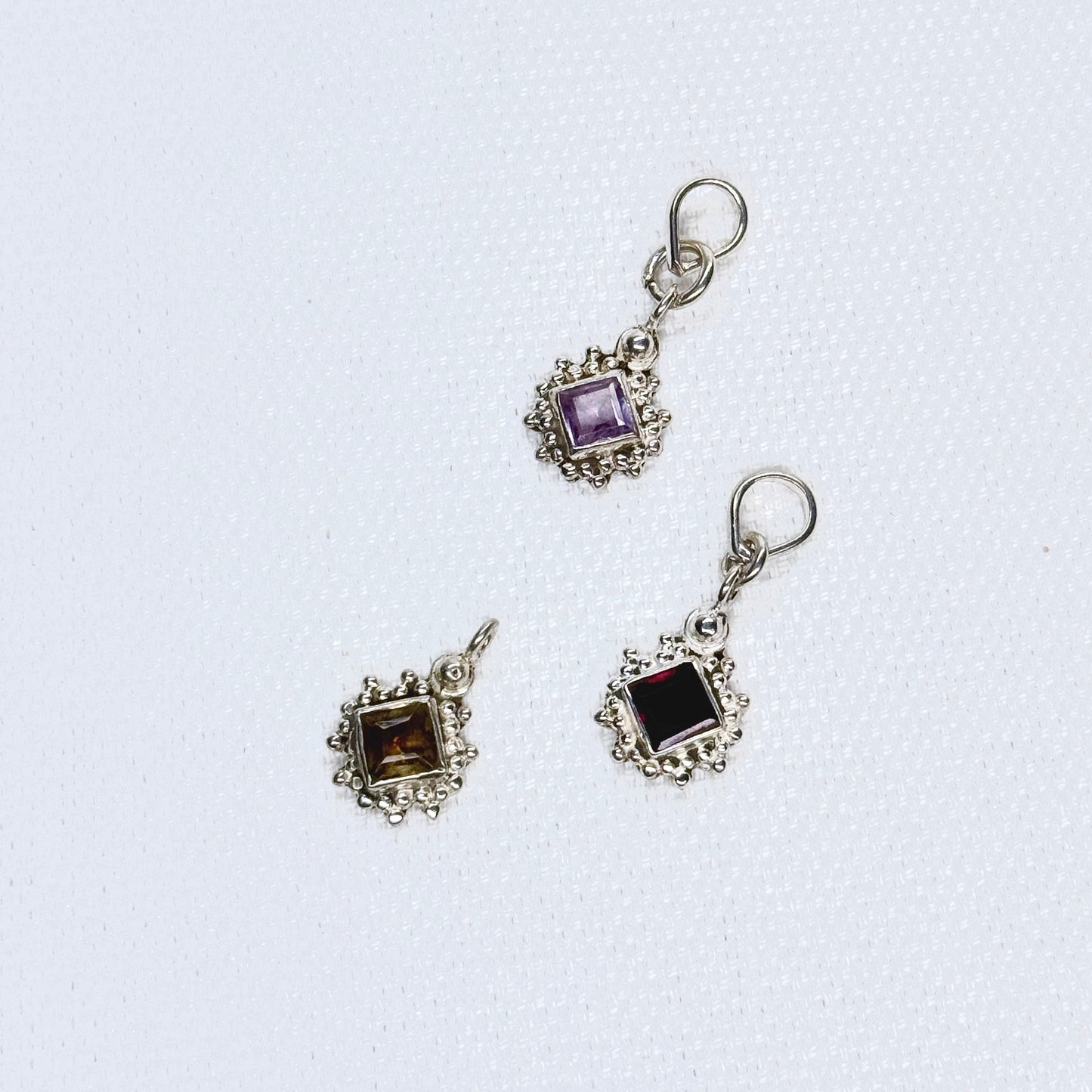 Silver Gem Pendant #8