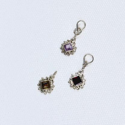 Silver Gem Pendant #8