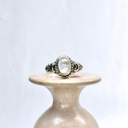 Silver Gemstone Ring #4