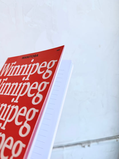 Winnipeg Notebook - Red