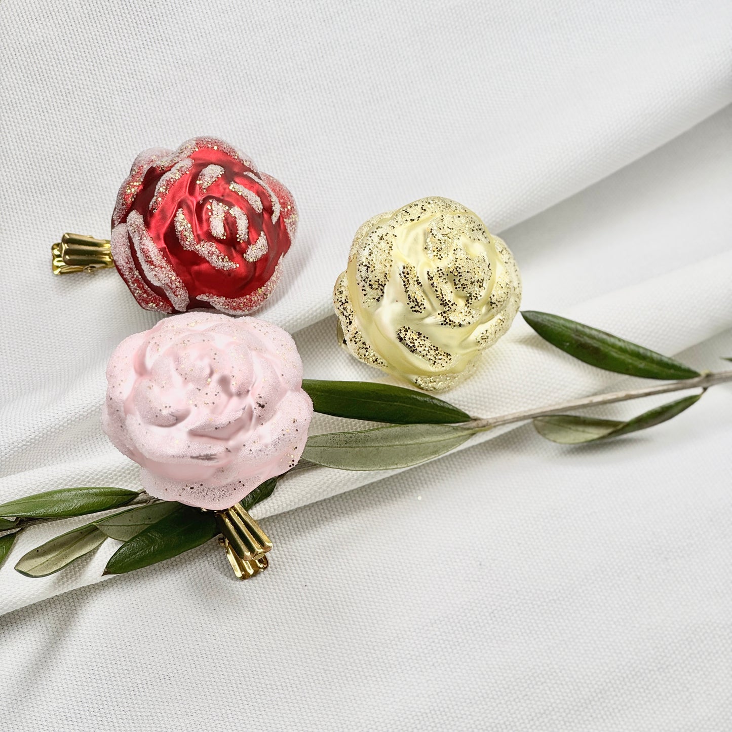 Single Flower Clip Ornament