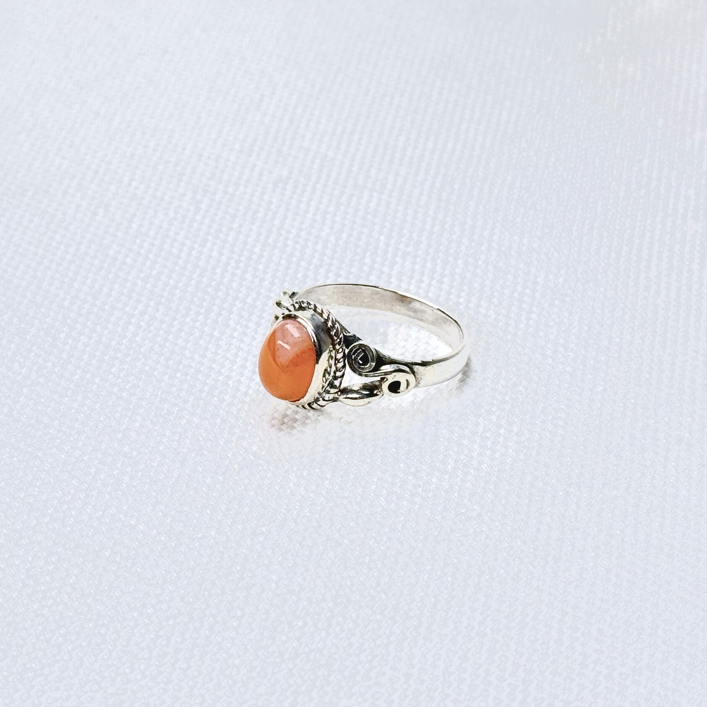 Silver Gemstone Ring #5