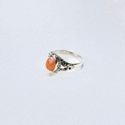 Silver Gemstone Ring #5
