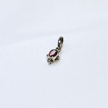 Silver Gem Pendant #1