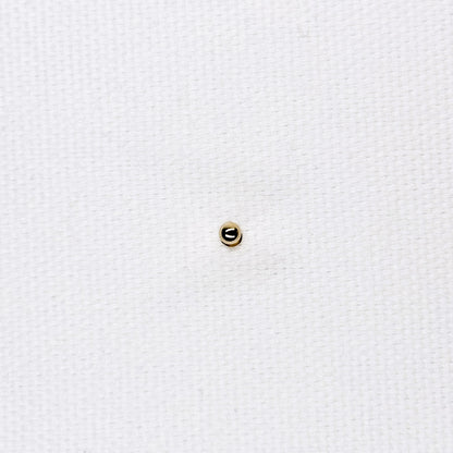 14K Ball Stud Single Piece