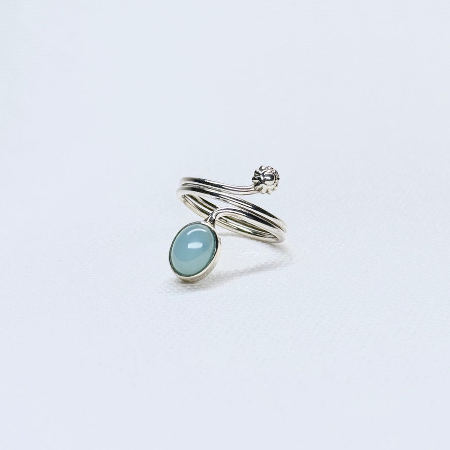 Silver Gemstone Ring #2
