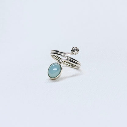 Silver Gemstone Ring #2