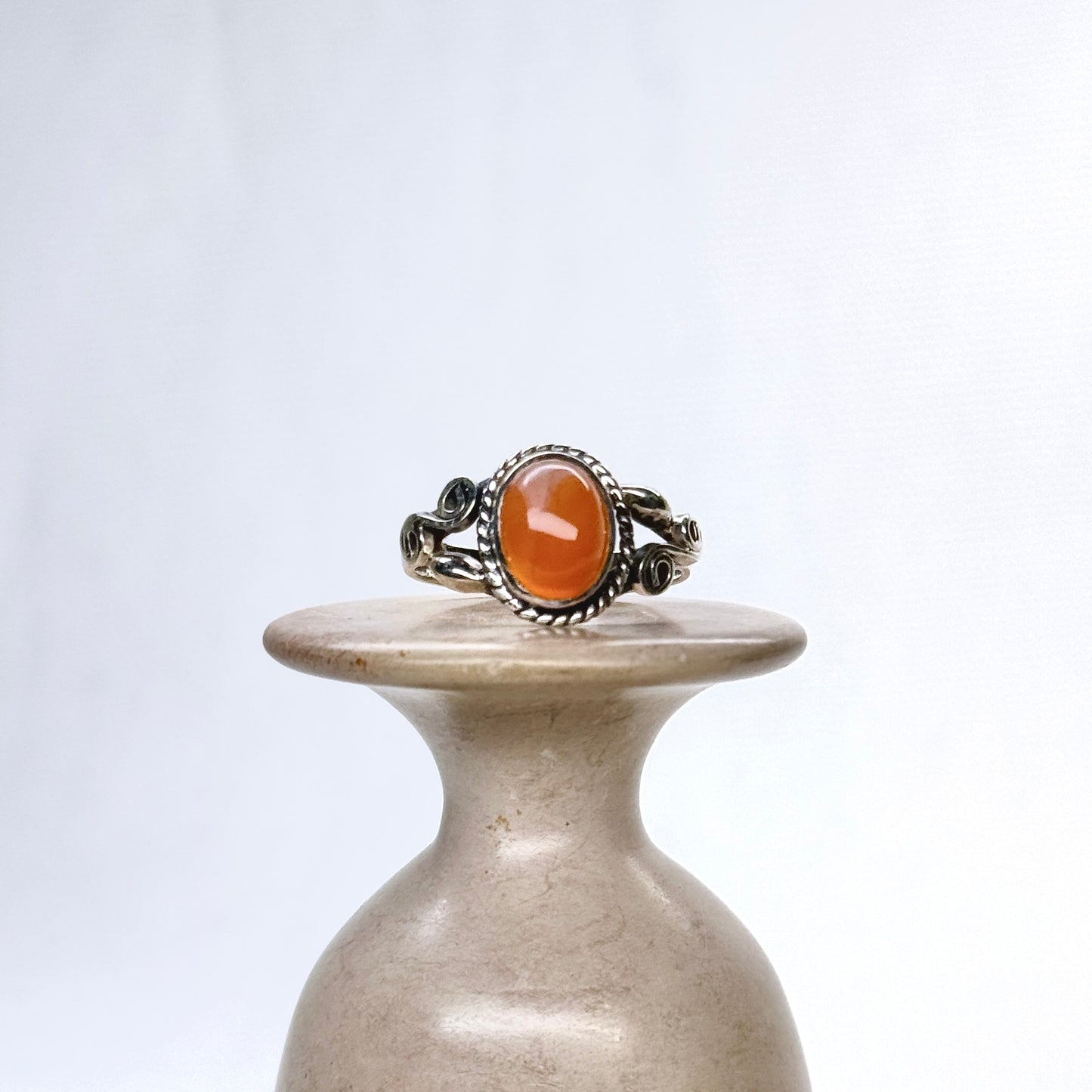 Silver Gemstone Ring #5