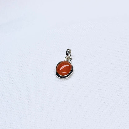 Silver Gem Pendant #7