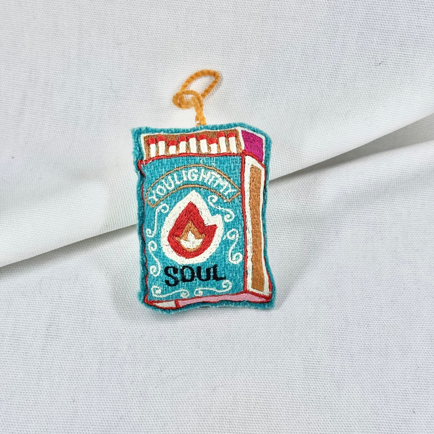 Felt Matchbox Ornament