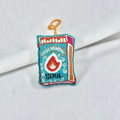 Felt Matchbox Ornament