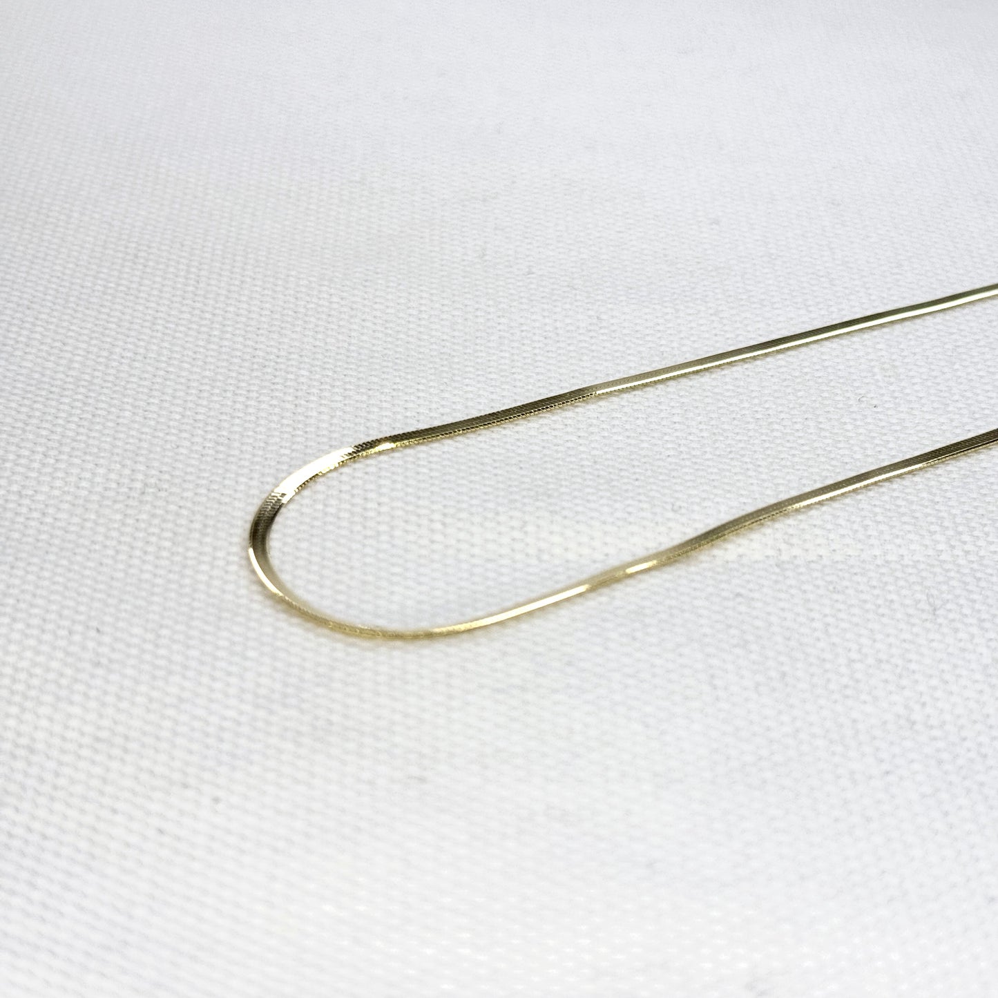 Gold Vermeil Herringbone Chain