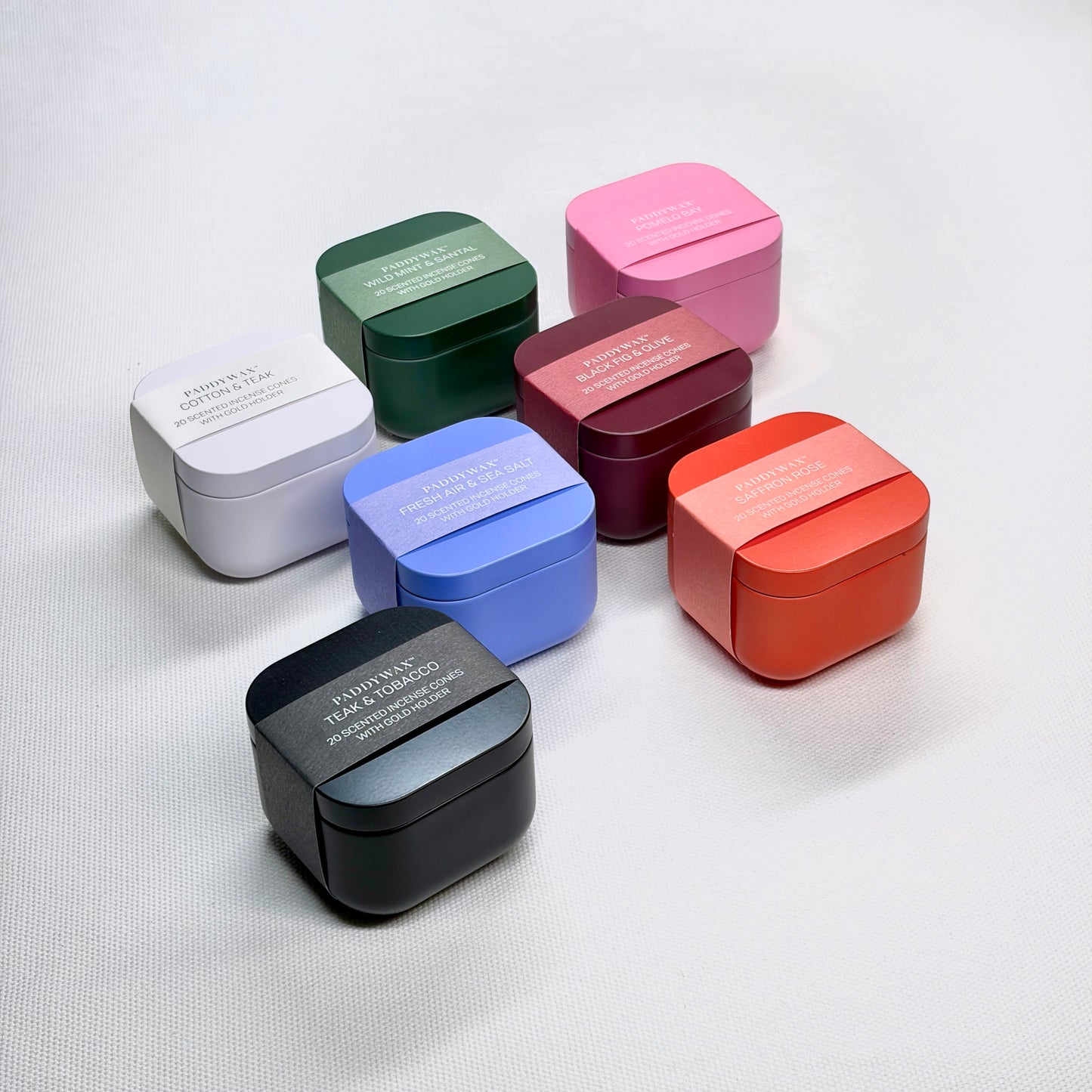 Metal Incense Tin - Wild Mint & Santal