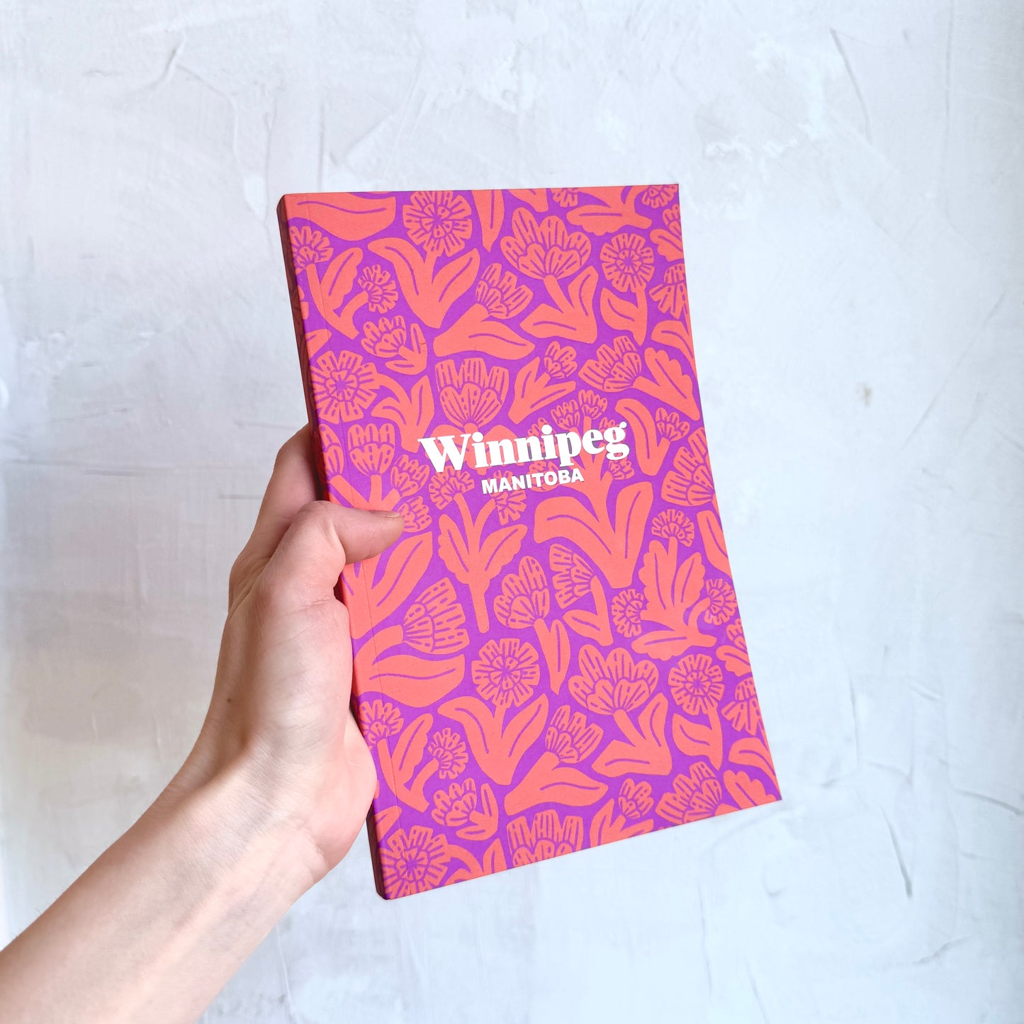 Checks & Flowers Classic Layflat Notebook