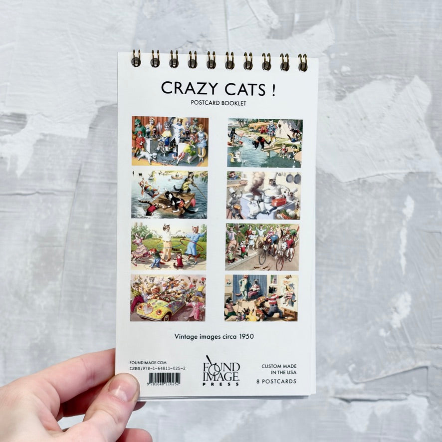 Crazy Cats! Postcard Booklet