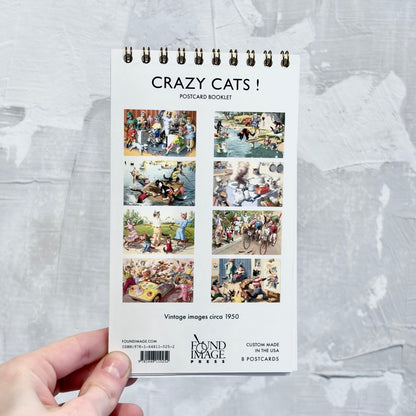 Crazy Cats! Postcard Booklet