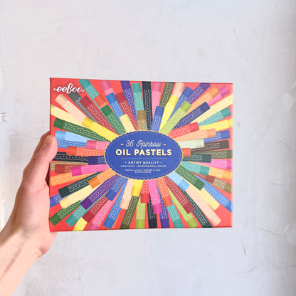 Rainbow oil Pastels