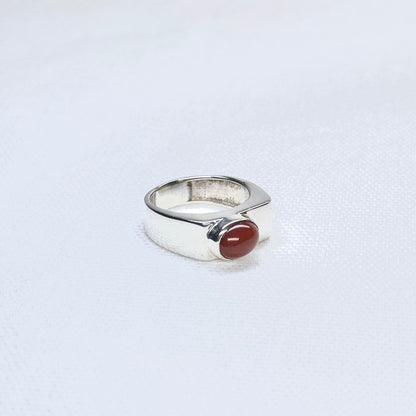 Silver Gemstone Ring #13