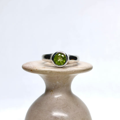Silver Gemstone Ring #16