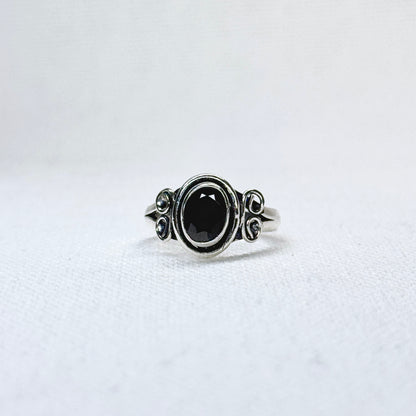 Silver Gemstone Ring #14