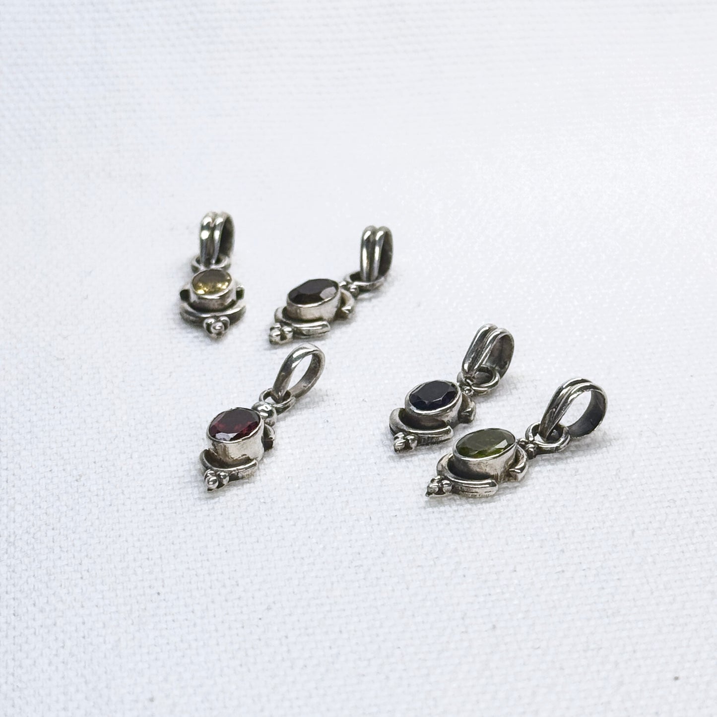 Silver Gem Pendant #2