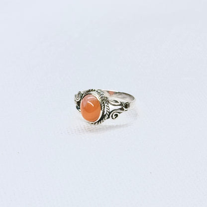 Silver Gemstone Ring #5