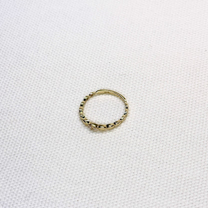 10K Rice Beads Ring
