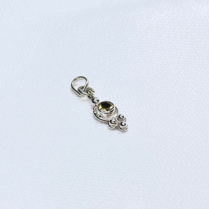 Silver Gem Pendant #10