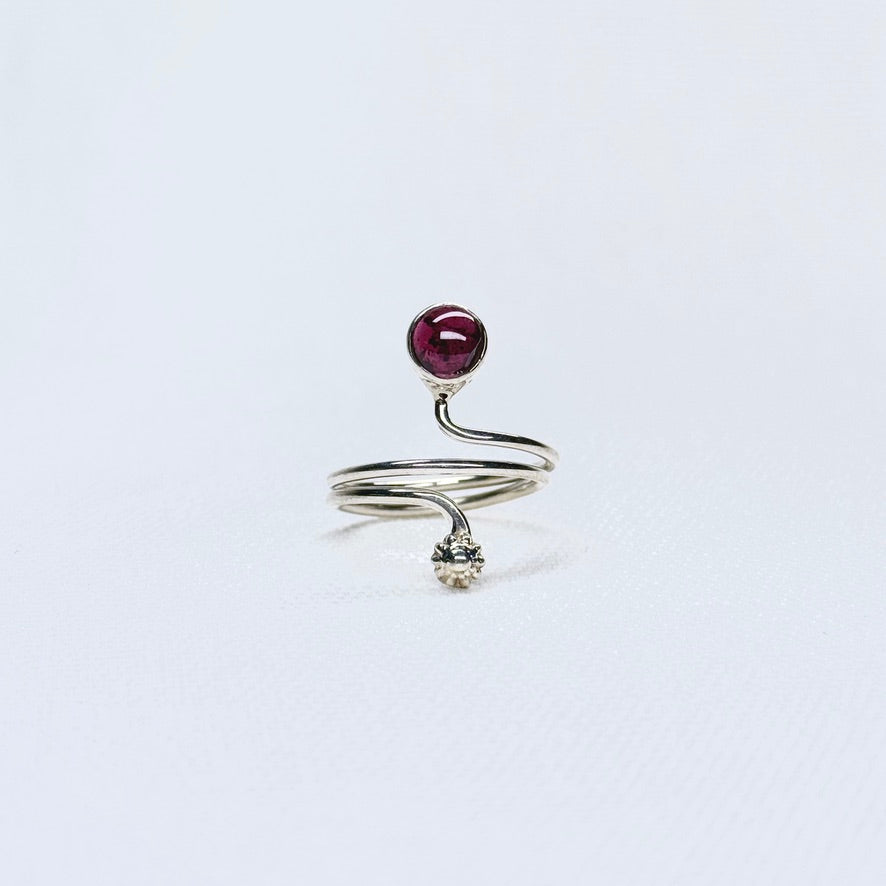 Silver Gemstone Ring #2