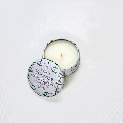 Tin Candle - Verbena + Lemongrass 2 oz
