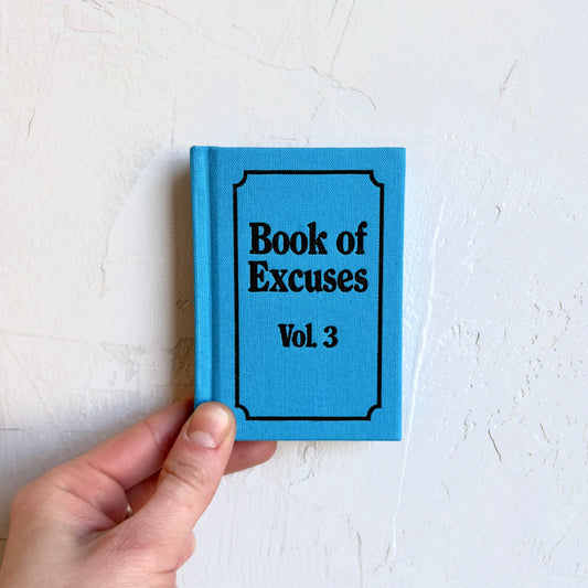 Mini Notebook - Book of Excuses