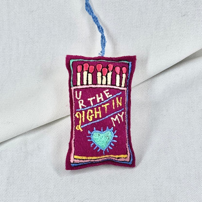Felt Matchbox Ornament
