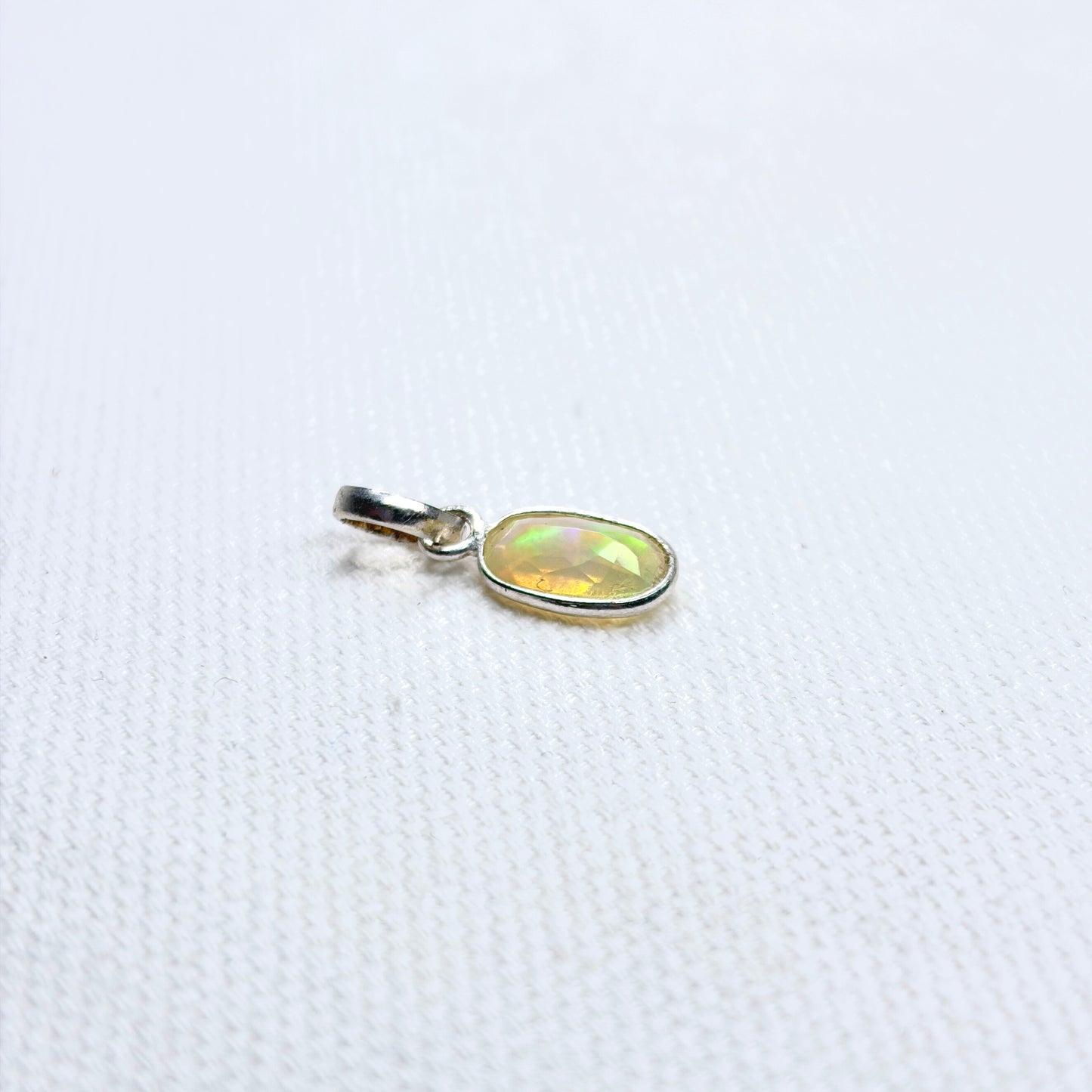 Silver Gem Pendant #11