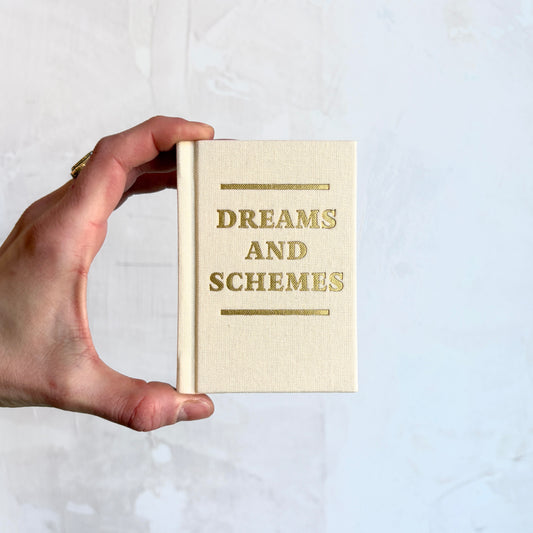 Mini Notebook - Dreams And Schemes