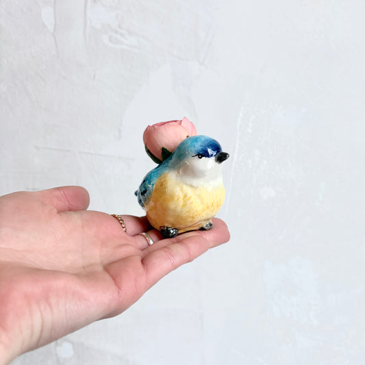 Mini Bluebird Bud Vase