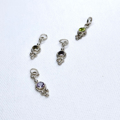 Silver Gem Pendant #10