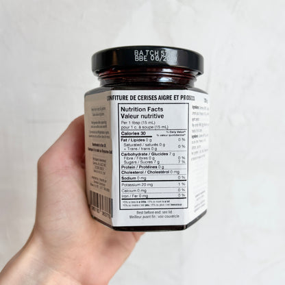 Sour Cherry & Prosecco Jam