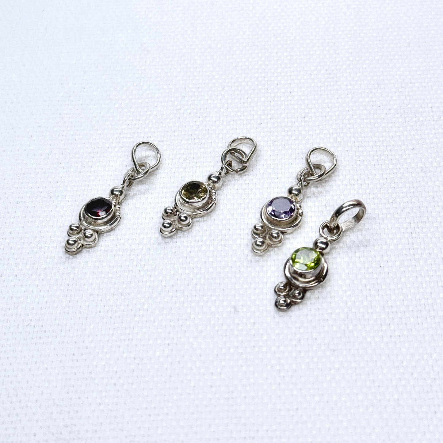Silver Gem Pendant #10