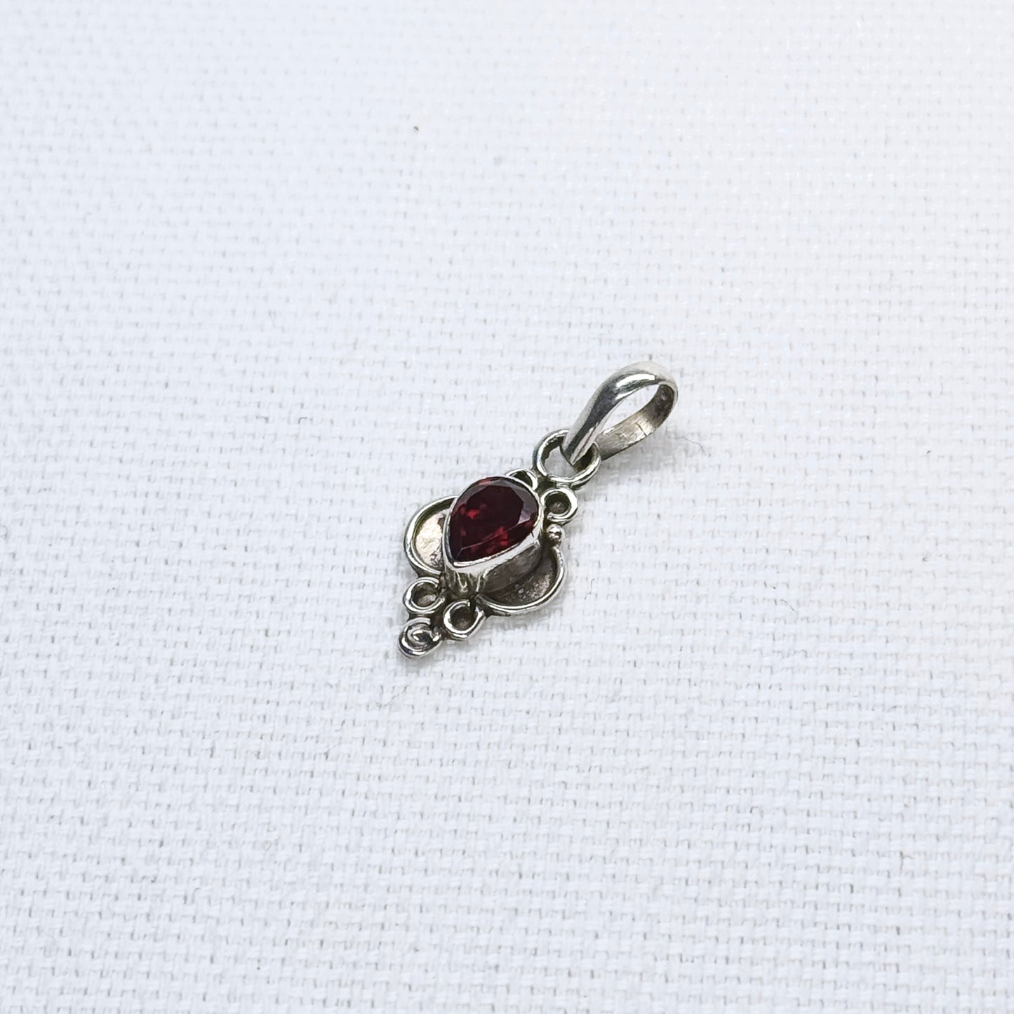 Silver Gem Pendant #9
