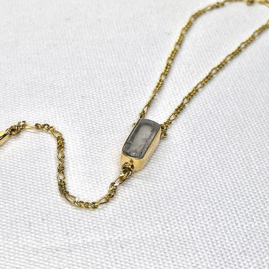 Ilumina Y Drop Bar Necklace