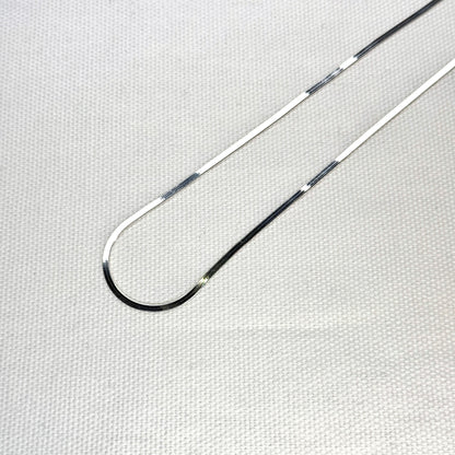 Silver Herringbone Chain