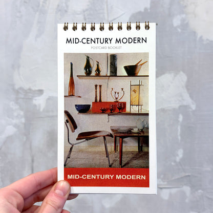 Mid-Century Modern Postcard Booklet