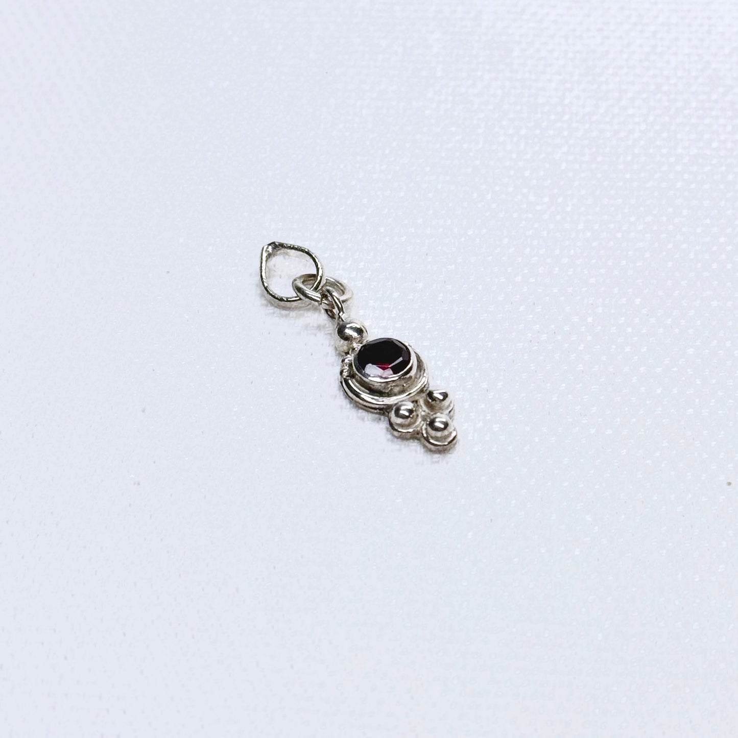 Silver Gem Pendant #10