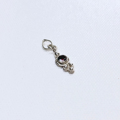 Silver Gem Pendant #10