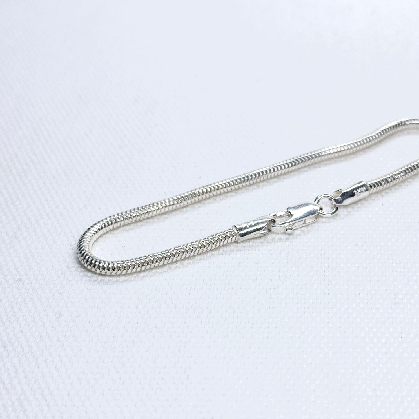 Round Snake Chain Bracelet