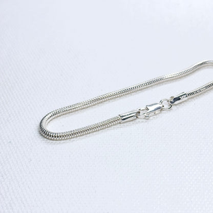 Round Snake Chain Bracelet
