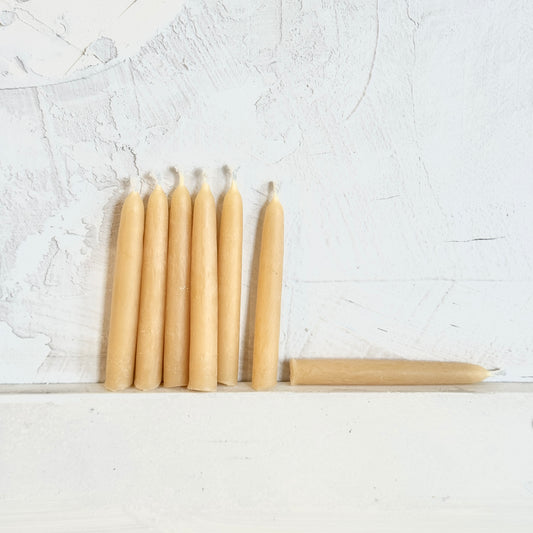 Mini Beeswax Birthday Candle